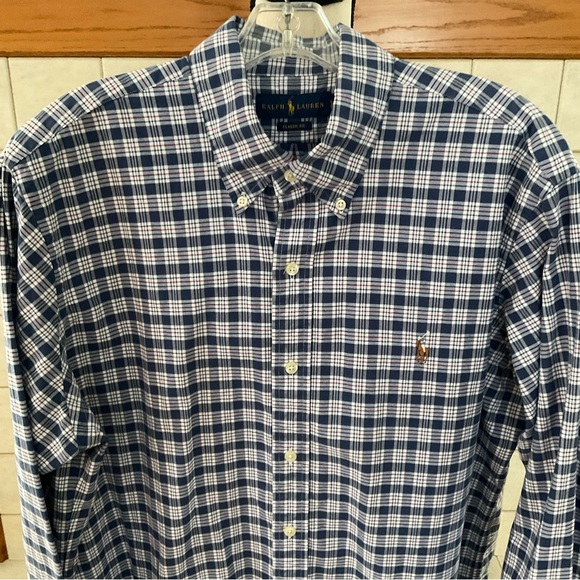 Ralph Lauren Classic Fit Men’s Long Sleeve Shirt, Sz L - Picture 3 of 9
